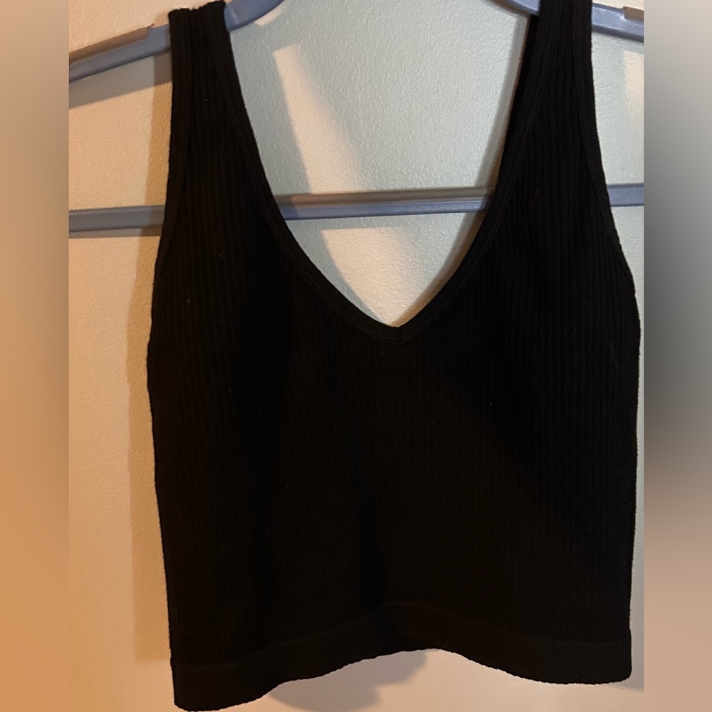 Super cute black tank top size Xs/S from free people